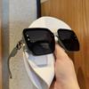 Anti-ultravioleta Alta Calidad Para Rostro Cuadrado Moda Fotografiado Calle Gafas de Sol para Mujer Sin Marco Gafas de Sol Personalizadas