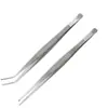 Pinzas de Acero Inoxidable Extra Largas, Extendidas y Engrosadas, para Recoger Objetos, Alimentar Tortugas, Jardinería de Suculentas, Plantas Acuáticas, Herramientas para Acuarios y Escorpiones