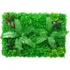 Paredes de Plantas Simuladas, Céspedes Artificiales, Decoraciones de Paredes Verdes con Plantas, Paredes de Fondo, Flores Artificiales, Césped Verde de Plástico Artificial al por Mayor