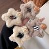 Lindo gato de peluche estrella azul bb clip de dibujos animados dulce niña fresca titular horquilla horquilla accesorios para el cabello accesorios para el cabello