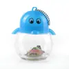 Aquário Pequeno de Plástico, Tanque Longo e Criativo para Tartaruga com Tampa, Caixa Transparente para Alimentação de Animais de Estimação, Peixe Betta, Peixinho Dourado Pequeno