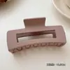 Pinza para el Cabello de Tiburón de Felpa Acrílica de Alta Gama Pinza Grande Accesorios para el Cabello de Mujer Volumen del Cabello Múltiples Capas Melena de Cabello Pinza para el Cabello