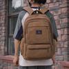 Mochila Escolar de Lona Mochila de Viaje Bolsa para Computadora Engrosada de Gran Capacidad Ropa de Hombre-Mochila Retro Bolsa de Viaje para Exterior
