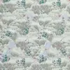 Tela jacquard teñida en hilo de chenilla ultrafina en stock, patrón floral vintage, material engrosado para bolsos, Hanfu, cojines y manteles