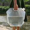 Bolsa de Agua de Emergencia para Prevención de Desastres Naturales Bolsa Plegable para Almacenamiento de Agua Hervidor de Emergencia Cubo Plegable Portátil para Coche Bolsa de Agua 5L