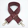 Correa de hombro ancha de jacquard de estilo étnico de 5 cm, correa de comercio exterior, correa de repuesto ajustable para bolso cruzado, accesorios para bolsos con borde cruzado