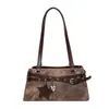 Elegante y atractiva bolsa de axila, nuevo modelo 2026 bolsa de mano, bolso de mano de gran capacidad, bolso de hombro a la moda para el trabajo y los desplazamientos