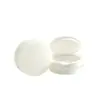 Caixa de fumo oral em estoque, caixa redonda de plástico PP, caixa de fumo tipo bolsa de lábios, caixa redonda branca, caixa de fumo oral conveniente de 35ml, caixa dispensadora de fumo para lábios