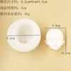 Molde de Silicone para Cabeça de Boneca BJD Molde de Rosto Cabeça de Rosto Humano Argila Macia Fondant Bolo Molde Artesanal Molde de Grau Alimentício