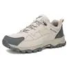 Nuevos Zapatos de Senderismo Deportivos al Aire Libre Transfronterizos Primavera y Otoño Pareja Tallas Grandes Casuales Zapatos de Senderismo Zapatos de Viaje para Hombre Venta al por Mayor para Hombre y Mujer