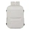 Mochila Nueva para Exteriores Transfronteriza para Hombres y Mujeres, Gran Capacidad, Color Sólido, para Viajes de Negocios y Uso Diario, con Compartimento para Zapatos, Mochila Ligera de Viaje