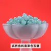 Pedras Redondas de Calcedônia Hetian Pedras Soltas Pulseira DIY Pulseira com Pedras Calcedônia Verde Gelo Pedras Soltas Acessórios para Joias Atacado
