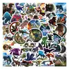 60 nuevos juegos de supervivencia en computadora ark survival evolution juego graffiti impermeable pegatina para diario de mano jurásico