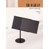 Placa de nombre para menú de buffet soporte para tarjetas de mesa de acero inoxidable soporte de exhibición de nombre de plato de menú placa de número de mesa escrita a mano