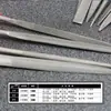 Juego de Limas Variadas, Limas de Acero, Limas Variadas para Desbaste de Metal, Limas Pequeñas de Metal, Minilimas Triangulares y Semicirculares