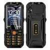 Teléfono Resistente de Grado Militar Transfronterizo para Personas Mayores, Quad SIM, Quad Standby, 2G, Pantalla Grande, Fuente Grande, Batería de Larga Duración, Soporte para Idiomas Extranjeros
