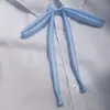 Camisa de Uniforme JK de Color Sólido sin Corbata Lazo para Corbata Cuerda de Corbata para Mujer Accesorio Cinta Versátil Estilo Coreano para Estudiantes