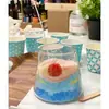 Kit de Material DIY para Pintura com Areia Aromática para Decoração de Interiores Velas Perfumadas Artesanais Kit de Material DIY Presente de Aniversário Casamento Pintura com Areia Transfronteiriça Vela