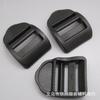 Fivela curva grossa de plástico POM de quatro engrenagens para atacado, nova fivela de escada de 2,5 cm, acessórios para bagagem