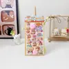 Pegatinas Creativas Nuevas de Gato de Dibujos Animados para Apretar con una Variedad de Estilos, Exquisitas y Lindas, Adecuadas para Decoración de Diarios de Estudiantes, Pegatinas 3D