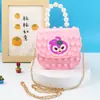 Bolso Bandolera Vanguardia para Hombro Niños Bandolera Bolso de Mano Perla Burbuja Bolso Bandolera de Silicona para Hombro Bolso Gelatina