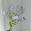Nuevo Ramo de Margarita de Manzanilla de 30 Cabezas Limpieza Manual Flores Silvestres Pequeñas Boda al Aire Libre Flores Artificiales Margaritas Multicabezas