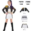 Fantasia Premium Amazon Novo Modelo de Caçadora de Demônios para Meninas Conjunto de Roupa da Moda Cantora Infantil Grupo de Meninas Caçadoras de Demônios