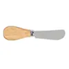 Venta al por mayor Spot Set de Cuchillos para Queso de Acero Inoxidable Herramientas para Hornear Cuchillo para Mantequilla Cuchillo para Pizza con Mantequilla Set de Cuatro Piezas