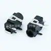 Pj-391 Soquete para Fone de Ouvido Conector Fêmea de 3,5 Mm Soquete de Áudio Estéreo Angulado de 7 Pinos Dc-031
