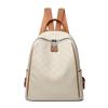 Mochila de Cuero Suave con Relieve de Tablero de Ajedrez de Moda para Mujer, Nueva Mochila Escolar de Gran Capacidad, Mochila de Viaje Casual Versátil
