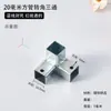 Conector en T de Tubo de Hierro Galvanizado Junta de Tubo Cuadrado para Escalera Accesorios Planos sin Soldadura Esquina en T Leede Zhuj