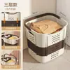 Cesta de Almacenamiento para Ropa Sucia en Casa Cesta de Lavandería Cesta para Ropa Sucia Cesta de Almacenamiento para Baño Cesto Plegable para Ropa Sucia