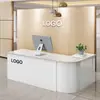 Arc Balcão de Recepção de Escritório Mesa Caixa Balcão de Bar Balcão de Bar Caixa Recepção Supermercado