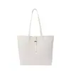 Bolsa de Palha Tecida Estilo Coreano para Mulheres Verão 2026 Nova Simples Grande Capacidade para o Dia a Dia Uma Alça Ombro Bolsa de Axila