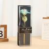 Regalo creativo para San Valentín, flor de lámina dorada de colores, nueva caja de regalo Tanabata, rosa de simulación.