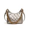 Bolso Tote de Cadena Estilo Chanel Romboidal Vintage para Mujer 2024 Nuevo para Desplazamiento Diario Versátil Bolso de Hombro Cruzado