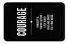 Adesivos magnéticos de geladeira macios em preto e branco com palavras motivacionais em inglês, slogans de autodisciplina, adesivos magnéticos retangulares, presentes culturais e criativos para escritório