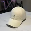 Gorra de Béisbol Nueva con Letra Estilo Coreano para Mujer, Visera Suave, Gorra tipo Pico Adelgazante, Sombrero Versátil Casual Tendencia 2026