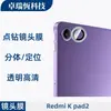 Adecuado para tableta Redmi Kpad2, película protectora para lente de ojo de águila de metal perforada, película de vidrio templado para pantalla de alta definición, red metálica a prueba de polvo