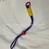 Cordón de color largo y corto Colgante para funda de teléfono deportiva Apple funda de teléfono cruzada para hombre y mujer cordón de color