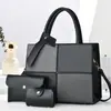 Bolsa de Alta Gama para Madre e Hija con Diseño de Color Contrastante, Bolso de Mano a la Moda, Bolso de Hombro Versátil de Gran Capacidad, Bolsas Transfronterizas
