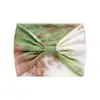 Diadema Tie-Dye Versión Amplia Europea y Americana de 18 cm de Ancho, Diadema Deportiva de Yoga Color Arcoíris, Diadema Elástica Absorbente de Sudor para Mujer