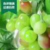 Racimo de uvas de fruta y verdura artificial plástico blando uva fruta techo supermercado decoración de jardín de infantes fruta falsa