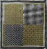 Pantalones de Solapa con Estampado Multicolor de Gama Alta Cuadrados, Pantalones de Solapa Cuadrados de Traje para Hombre, Modernos y Versátiles, Pañuelo, Vestido Estilo Coreano Pecho