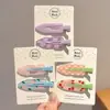 Pinzas para el pelo de frutas de dibujos animados para niñas pequeñas, Pasadores para flequillo delantero, Pinzas Bb para niños, Pinzas laterales para bebé, Diseño sin costuras