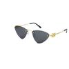 Versión coreana de gafas de sol retro triangulares para hombres y mujeres, gafas de sol con protección UV, gafas de moda personalizadas, tendencia 139 90290