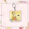 Sailor Moon Conejo Luna Agua Hielo Luna Llavero de Acrílico Colgante Lindo Creativo Llavero Colgante