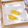 Tienda de oro con colgante de oro antiguo de arena valiente, marea nacional, cobre chapado en oro, colgante de cobre valiente de la suerte, venta al por mayor