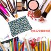 Bolsa de Cosméticos de Tejido Denso Impresa Digitalmente Más Vendida Transfronteriza, Bolsa de Almacenamiento Portátil de Poliéster Impermeable, Regalo para Hermanas
