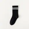 Calcetines largos para niños, estilo primavera y otoño, estilo universitario, transpirables, calcetines estudiantiles sin costuras, calcetines deportivos para pantorrilla, calcetines de algodón para niños y niñas